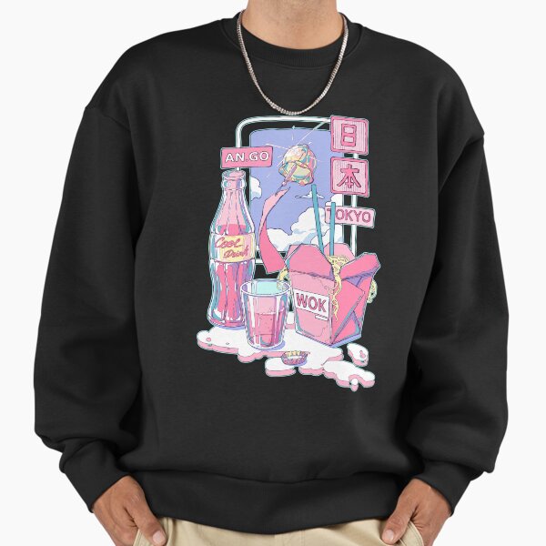 Cute summer set of Japanese food and cool drinks Sweatshirt