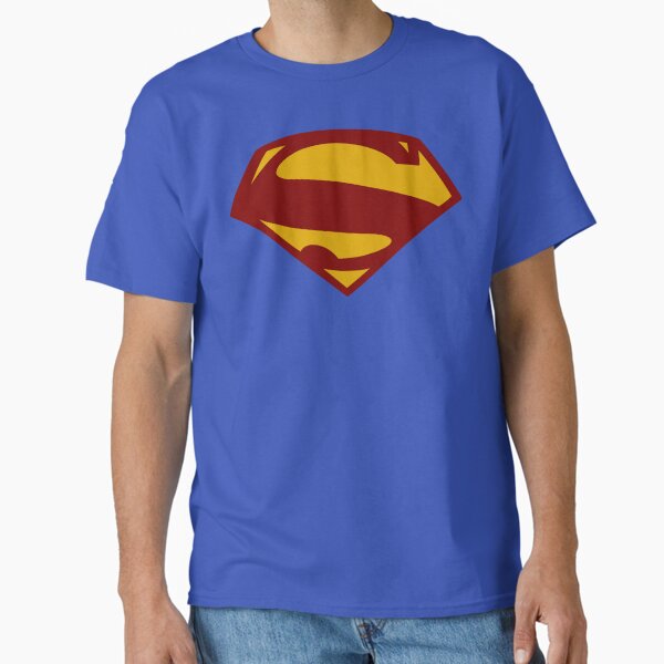 Superhero Large Retro Classic New Age Shield Logo T-Shirt