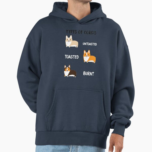 Types of Corgis Hoodie