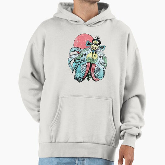 It's all in the reflexes - distressed Hoodie