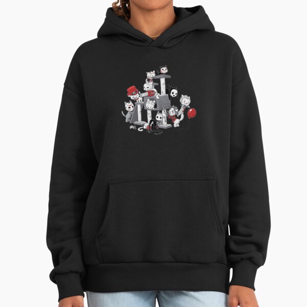 Horror Cats Halloween Hoodie