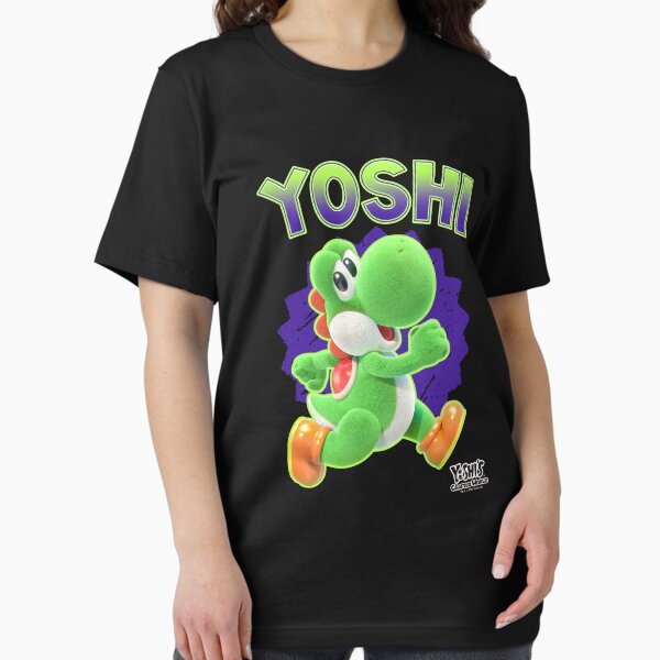 Yoshi's Crafted World Side Run Cute Portrait T-Shirt