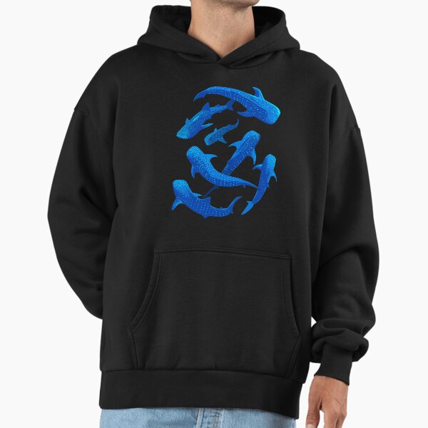 Shark Whale pattern Hoodie