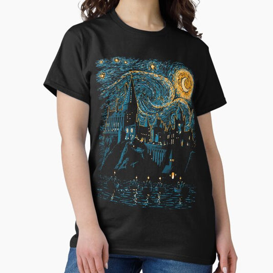 Castle - Starry - Night T-Shirt