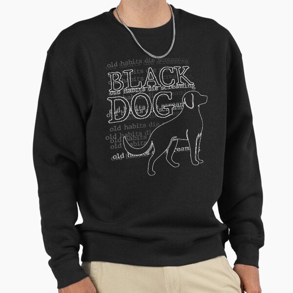 Black dog Sweatshirt