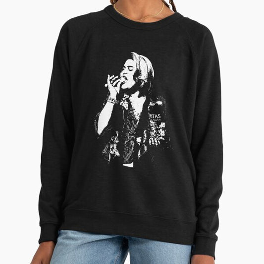 Old Womens Lightweight Sweatshirt