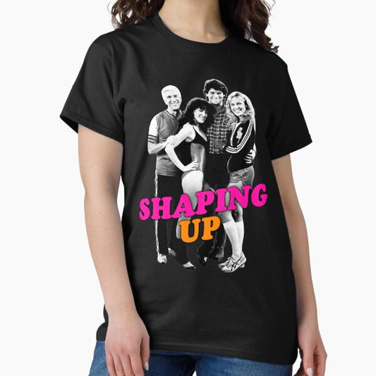 Shaping Up - 80s TV Sitcom Leslie Nielsen T-Shirt