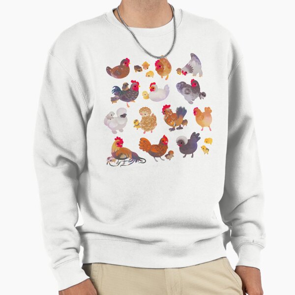 Chicken and Chick - pastel Sweatshirt