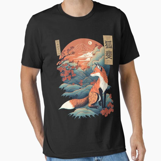 Japanese Fox 5 T-Shirt
