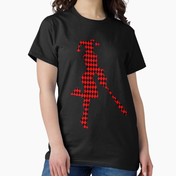The Red and Black Harlequin T-Shirt