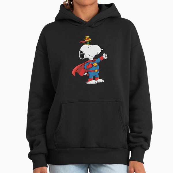 Superhero Snoopy And Woodstock Hoodie