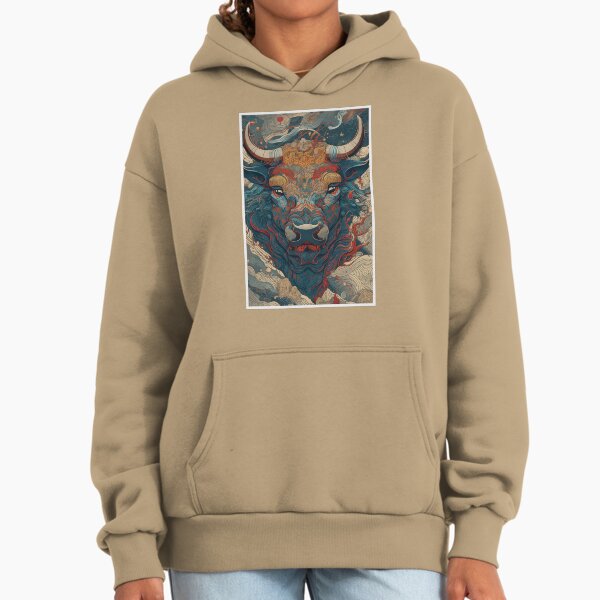 Majestic Bull - Chinese Guochao Hoodie