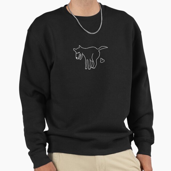Dog taking a shite. ''inspired'' by shirt ed gamble wore on taskmaster Sweatshirt