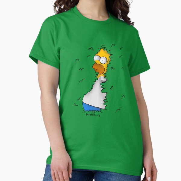 Homer in the bushes T-Shirt