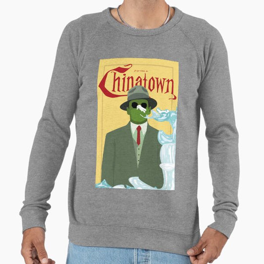 Chinatown - Poster Lightweight Sweatshirt