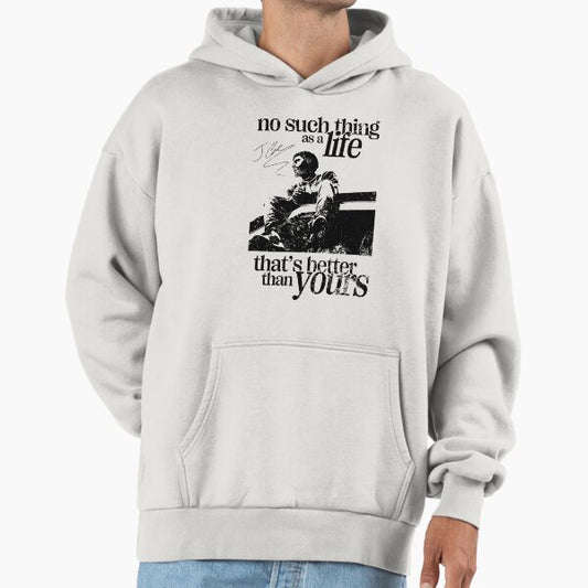 J. Cole Love Yourz Lyric Design – 2014 Forest Hills Drive Black Graphic Hoodie
