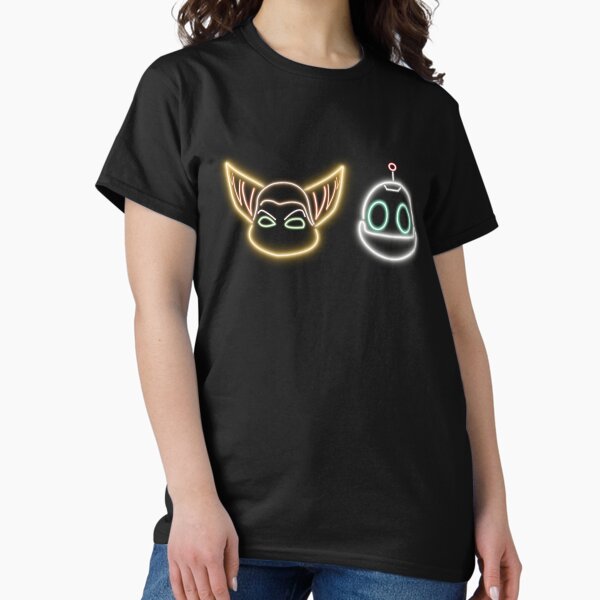 Ratchet and Clank Neon Sign T-Shirt