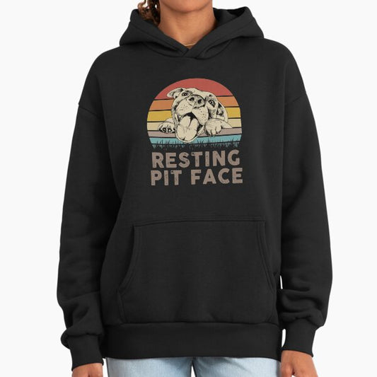 Resting Pit Face Hoodie