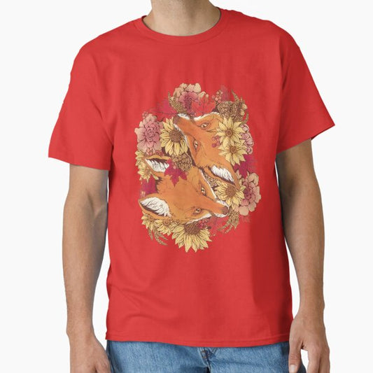Autumn Fox Bloom T-Shirt