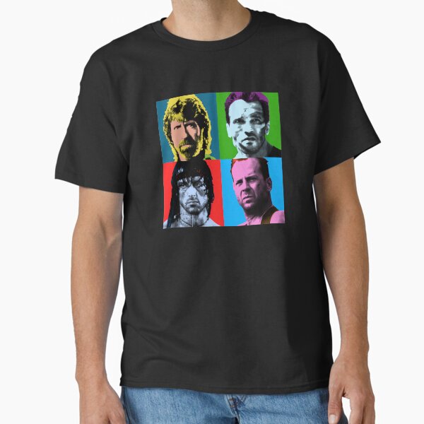 Last Action Heroes ✅ 80s Movies T-Shirt