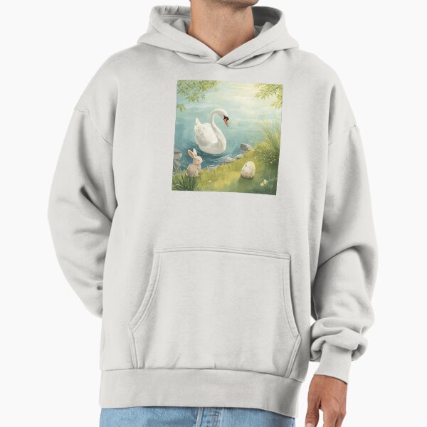 Spring & Easter • Quiet Water, Soft Spring Hoodie