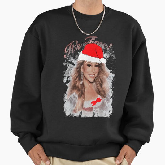 Mariahh CAREY Official It's Time Gift Men, Kid, Women Christmas Sweatshirt