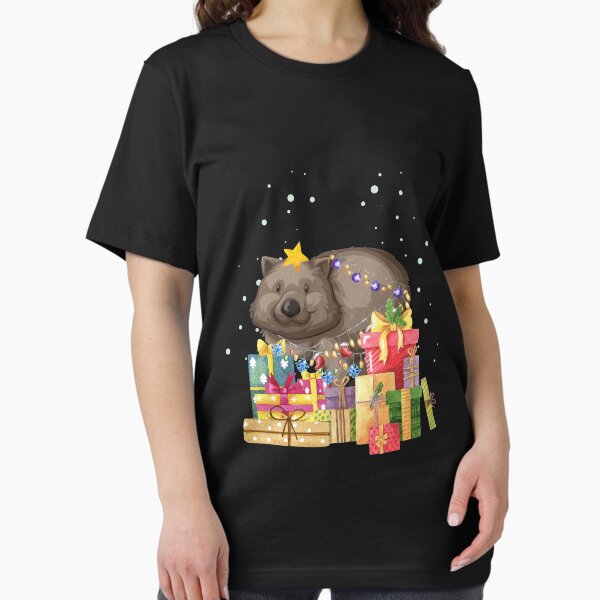 Wombat Australia Christmas Winter Ugly Christmas Xmas Sweater T-Shirt