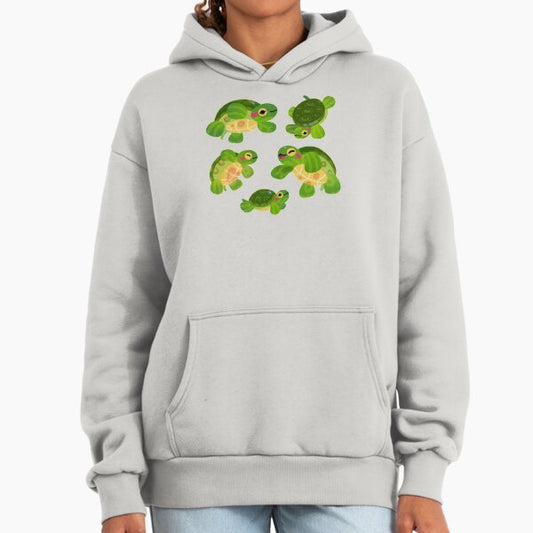 Red-eared slider - Dark Hoodie