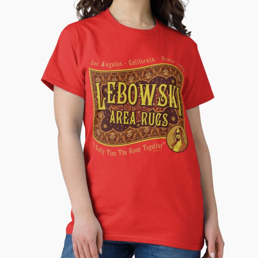 Lebowski Area Rug Dks (Universal © UCS LLC) T-Shirt