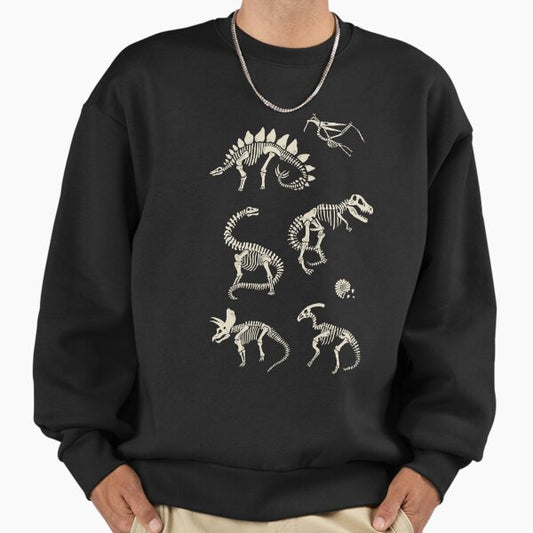 Excavated Dinosaur Fossils Sweatshirt