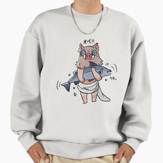 Inosuke fishing Sweatshirt