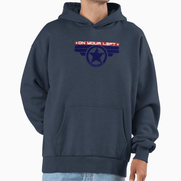 "On Your Left Running Club" Hybrid Hoodie