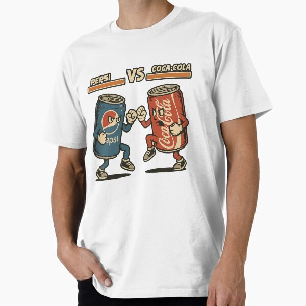 Soda Showdown: Pepsi vs Coca-Cola Premium T-Shirt