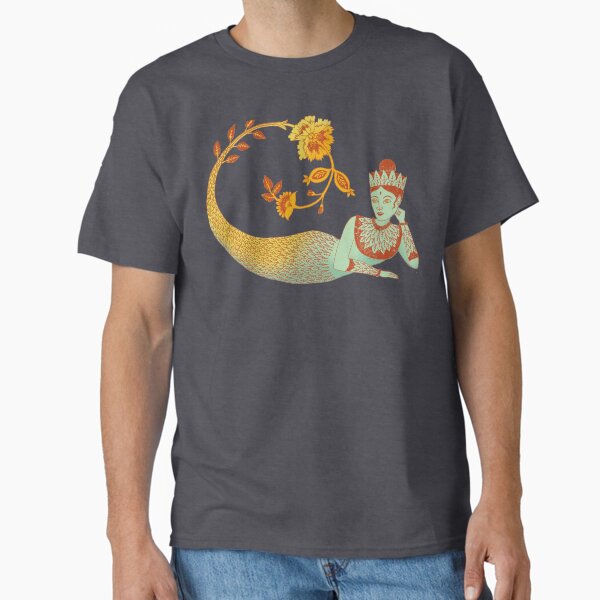 Flower Devi Green Goddess T-Shirt