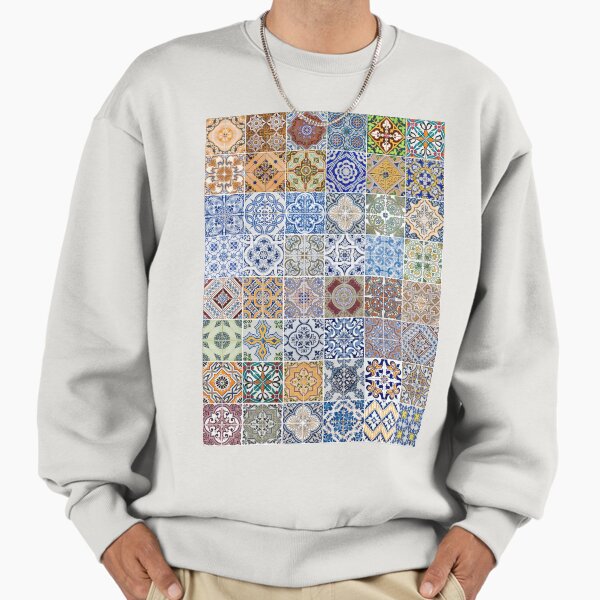 Set of 48 ceramic tiles patterns Sweatshirt